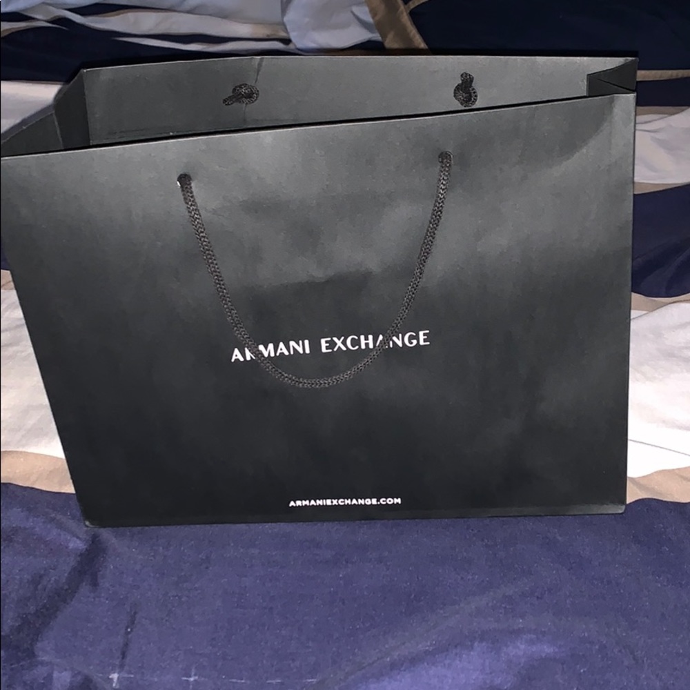 Small Armani Exchange Gift Bag